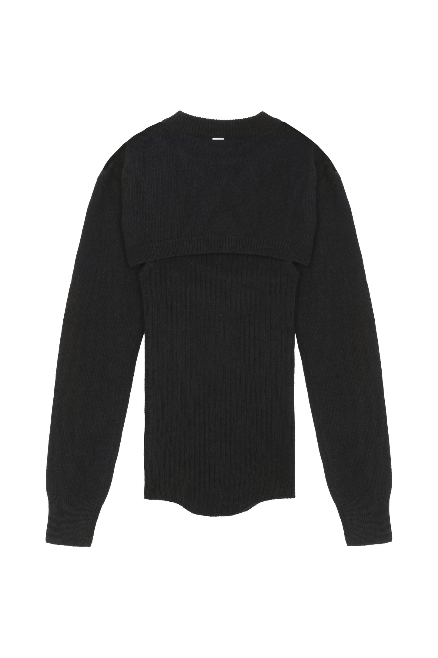 Bolero Detail Knit Top