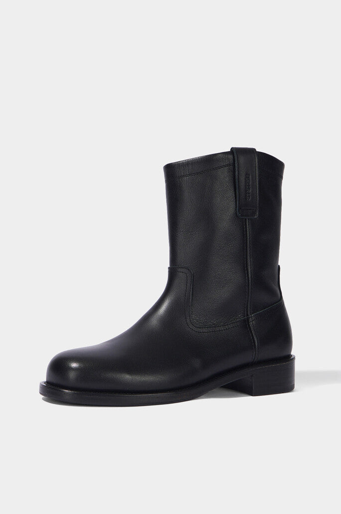 Bottines en cuir