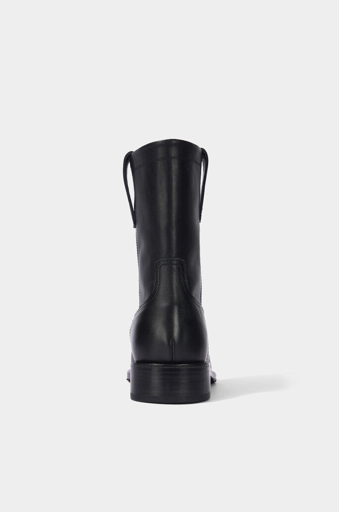 Bottines en cuir