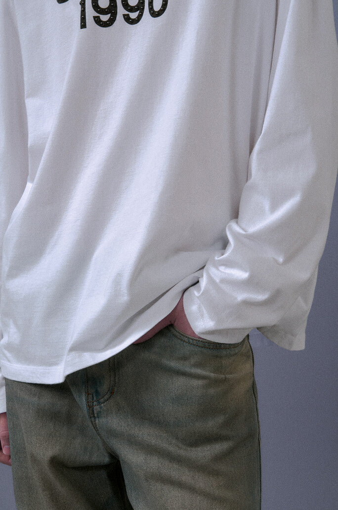 Studs Logo Long Sleeved T-Shirt