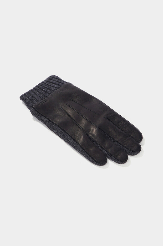 Cashmere Blend Lined Goat Leather Gloves