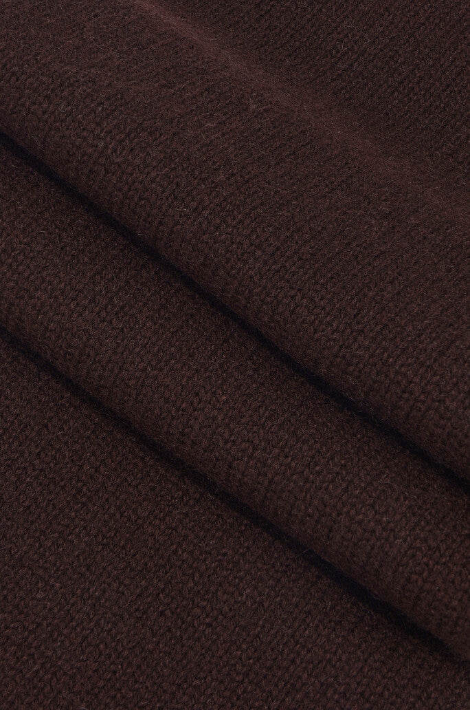 Cashmere-Blend Knit Scarf