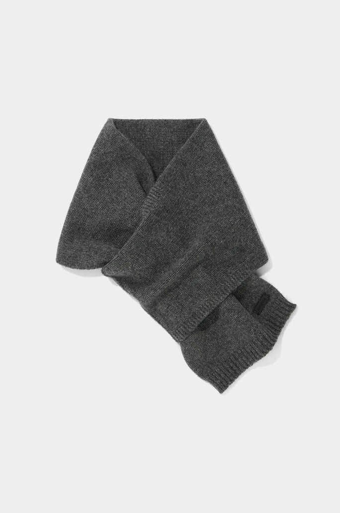 Cashmere-Blend Knit Scarf