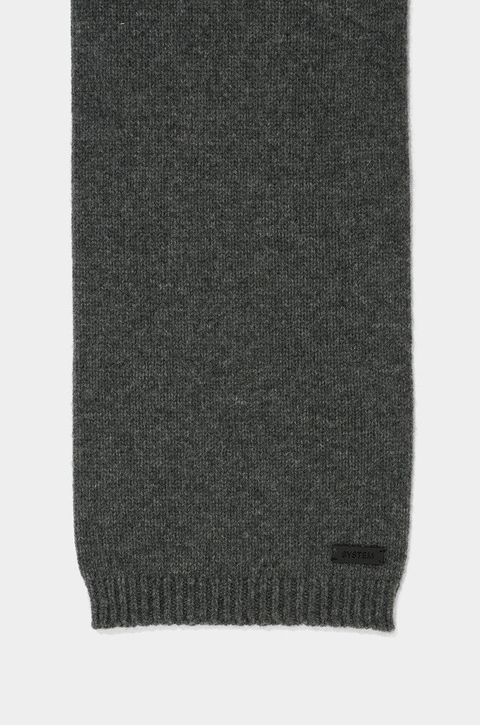 Cashmere-Blend Knit Scarf