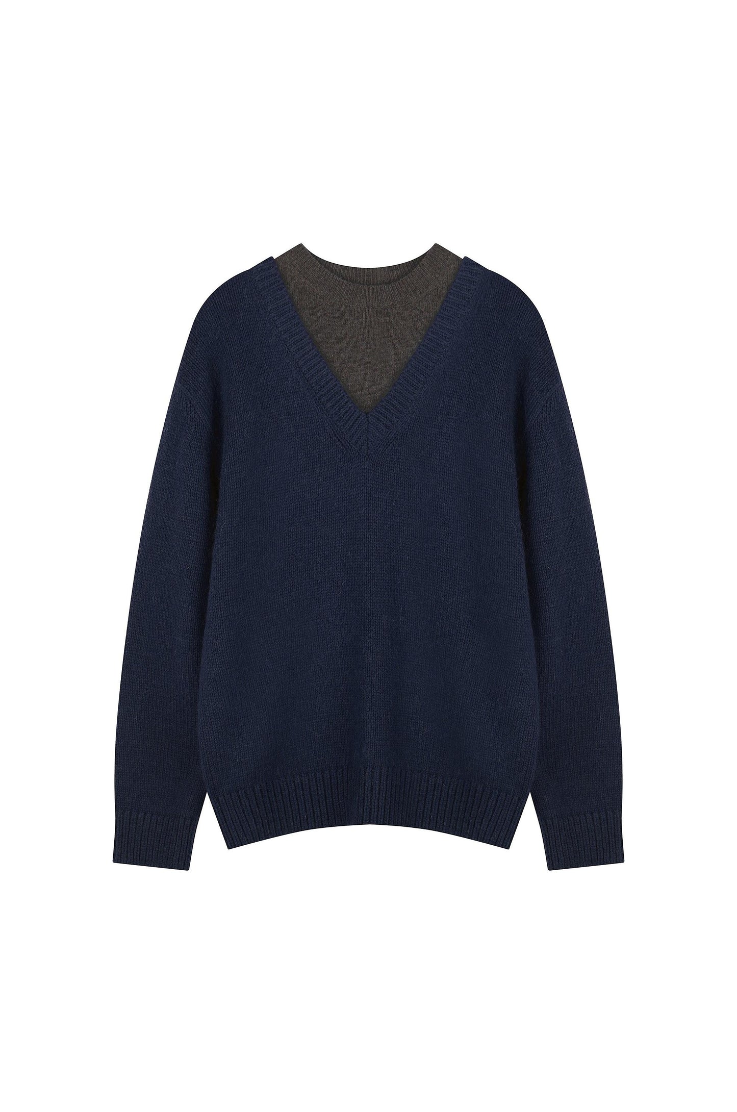 Double Neck Knitted Top