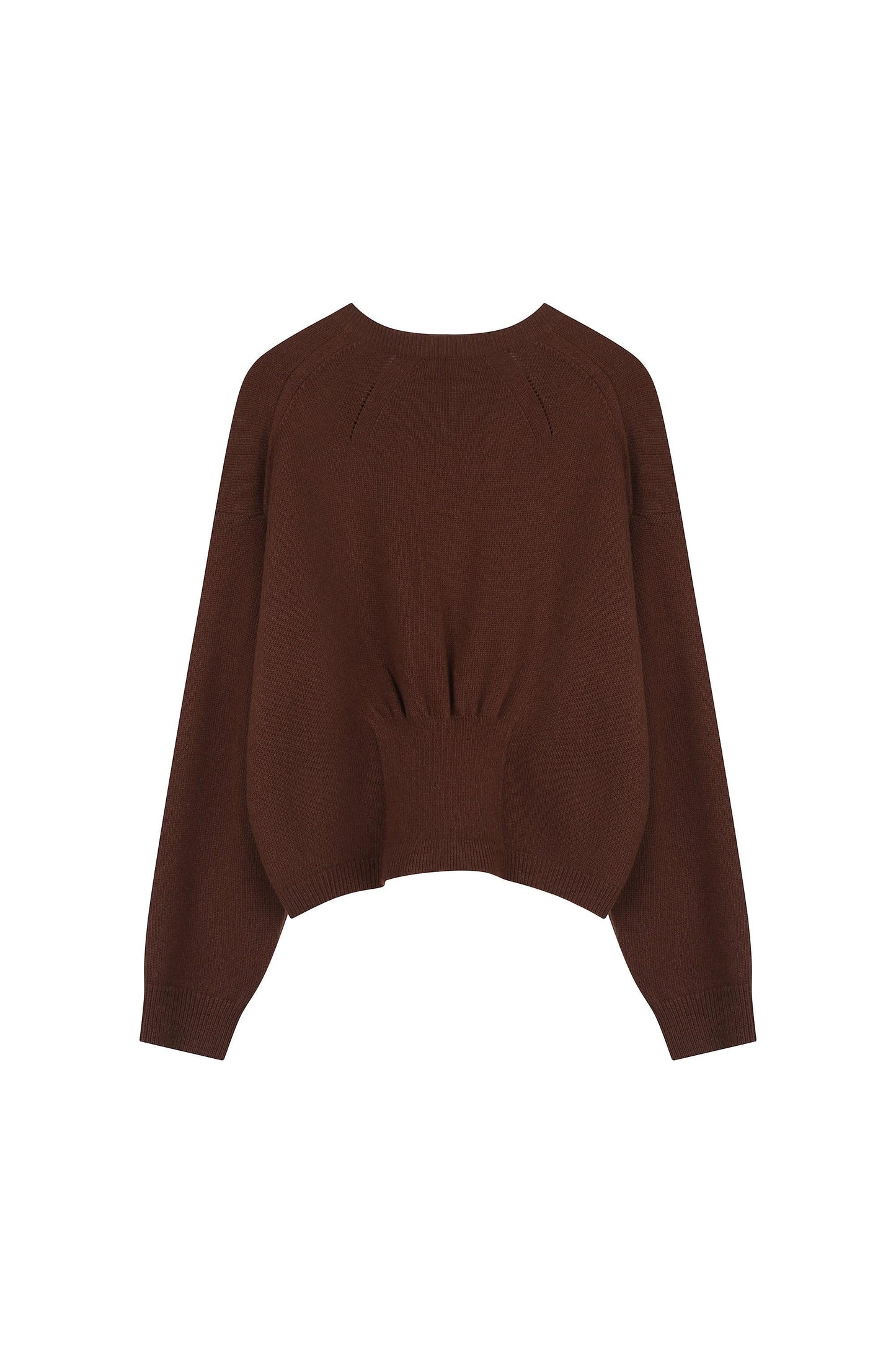 V Neck Knitted Top
