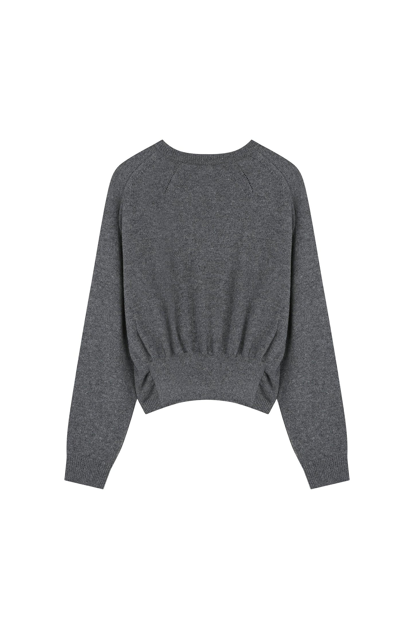 V Neck Knitted Top
