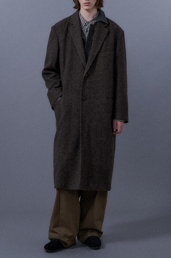 Notched Lapel Single Coat