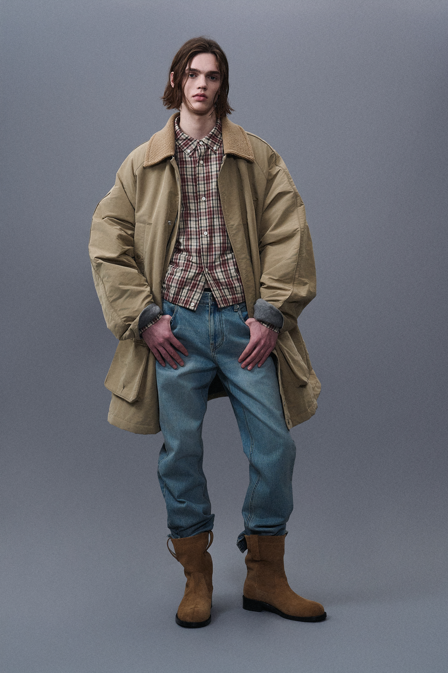 Oversize Waxed Jacket