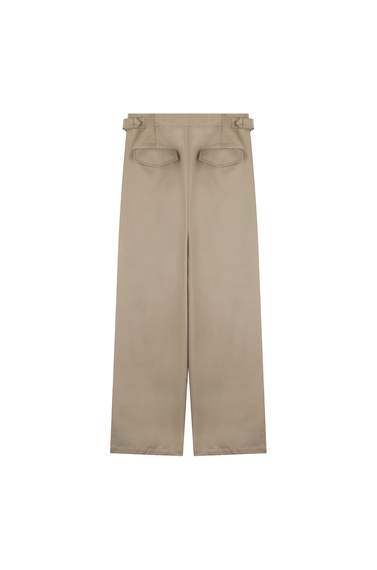 Two Tuck Cotton Pants