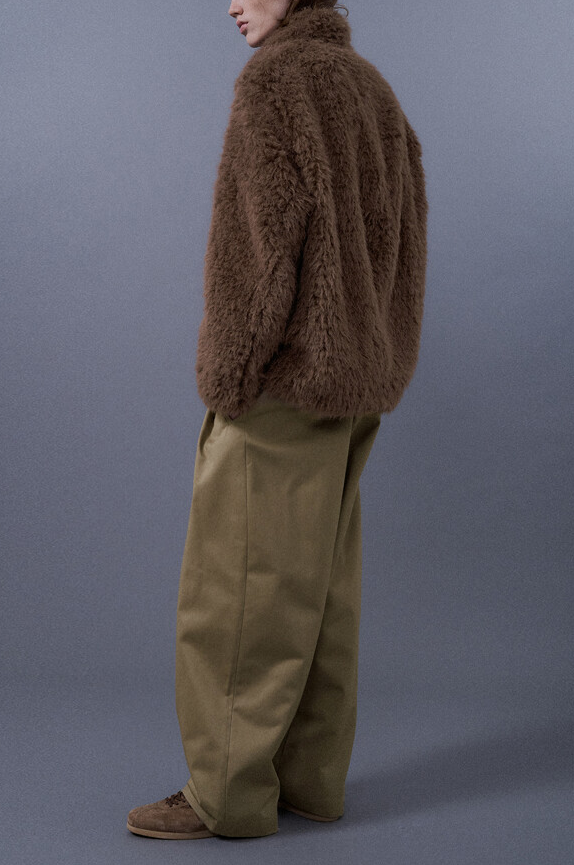 Two Tuck Cotton Pants