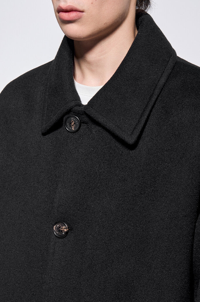 Cashmere-Blend Balmacaan Coat