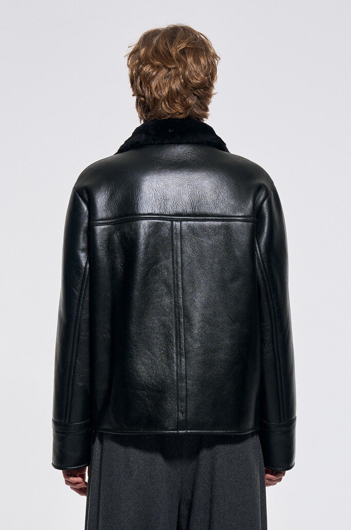 Shearling Leather Jacket