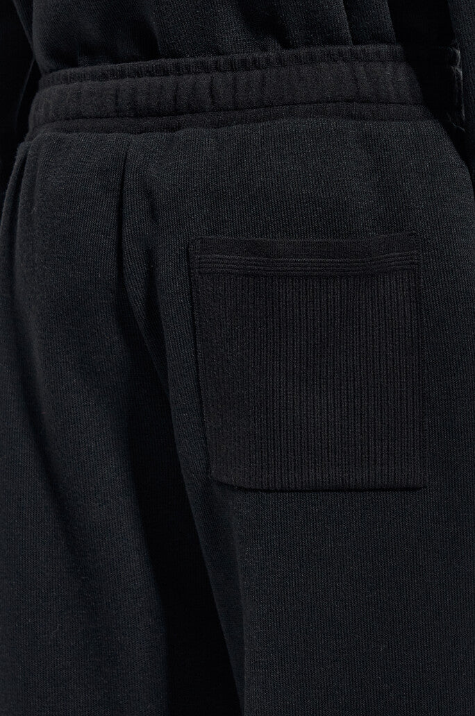 Wool Jersey Wide-Leg Track Pants