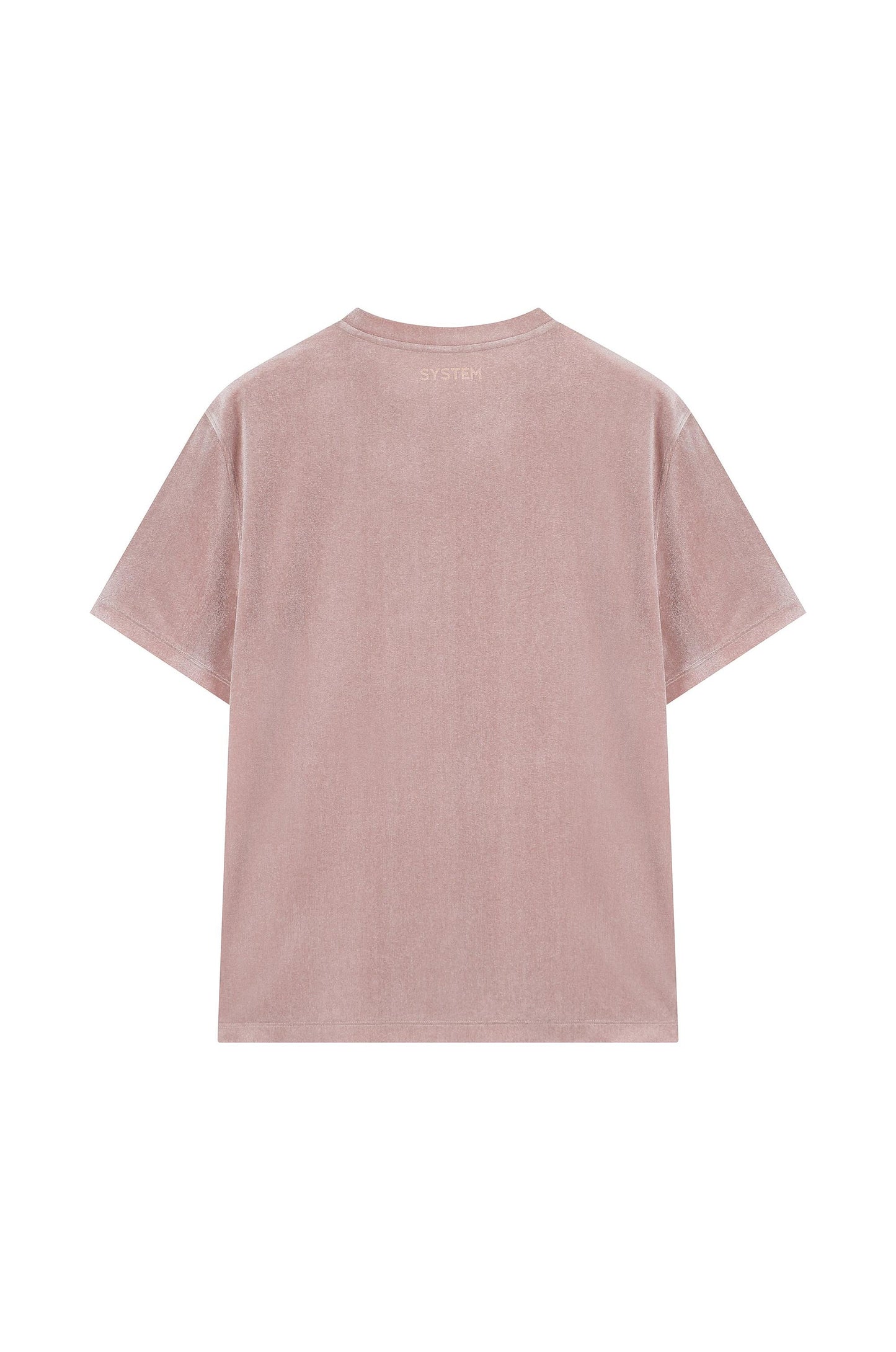 Slim Fit Soft Velvet T-Shirt