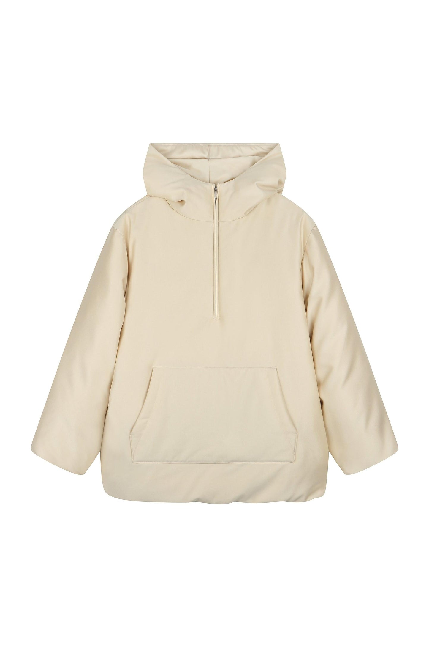 Glossy Down Hoodie