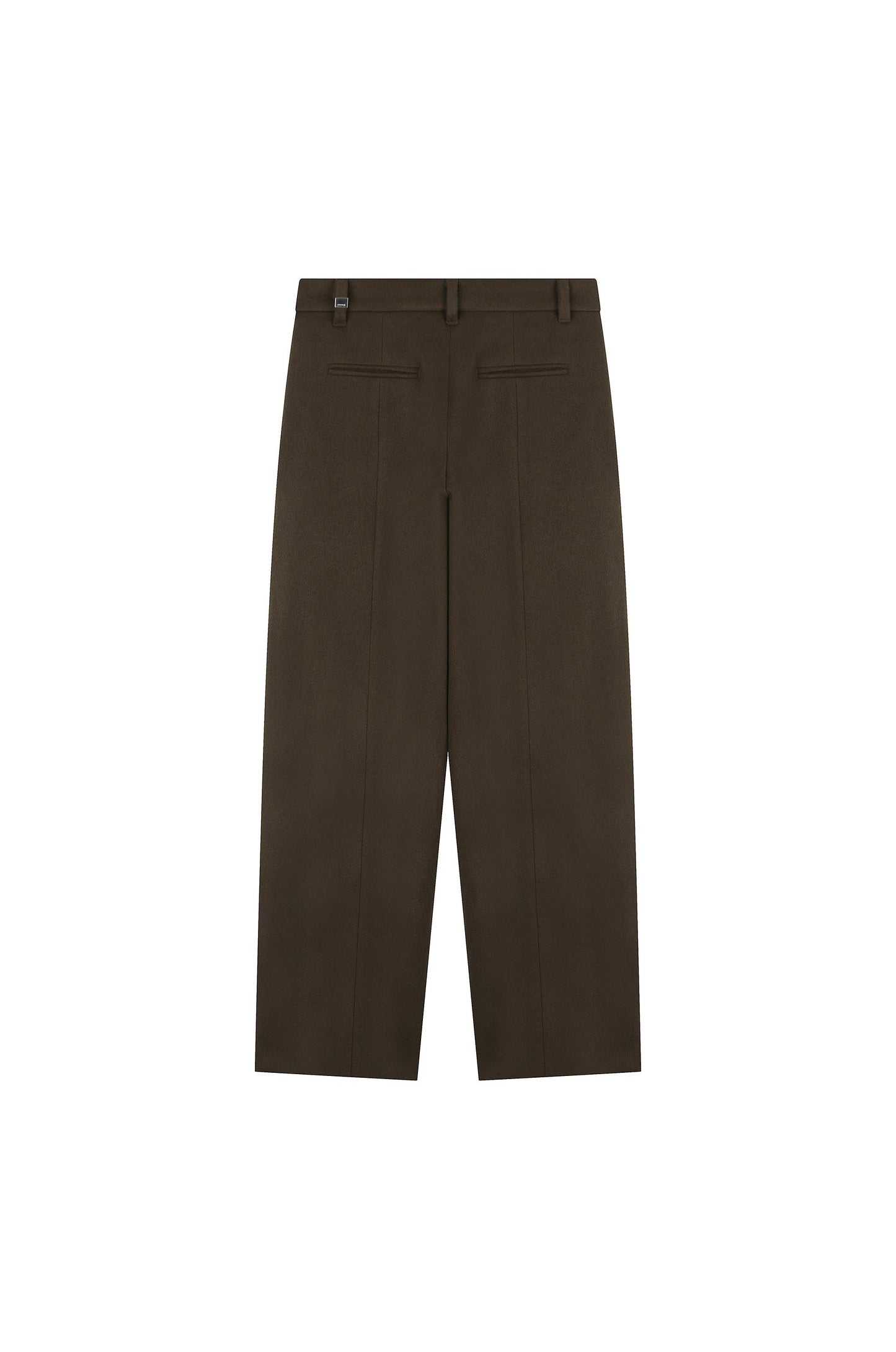 Curved Silhouette Trousers