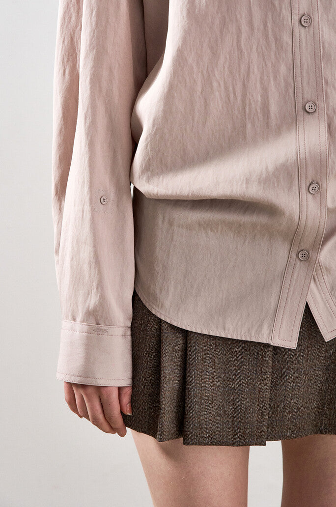 Crinkled Multiway Shirt