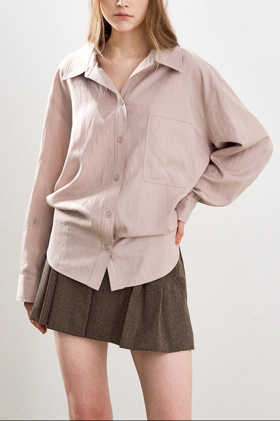 Crinkled Multiway Shirt
