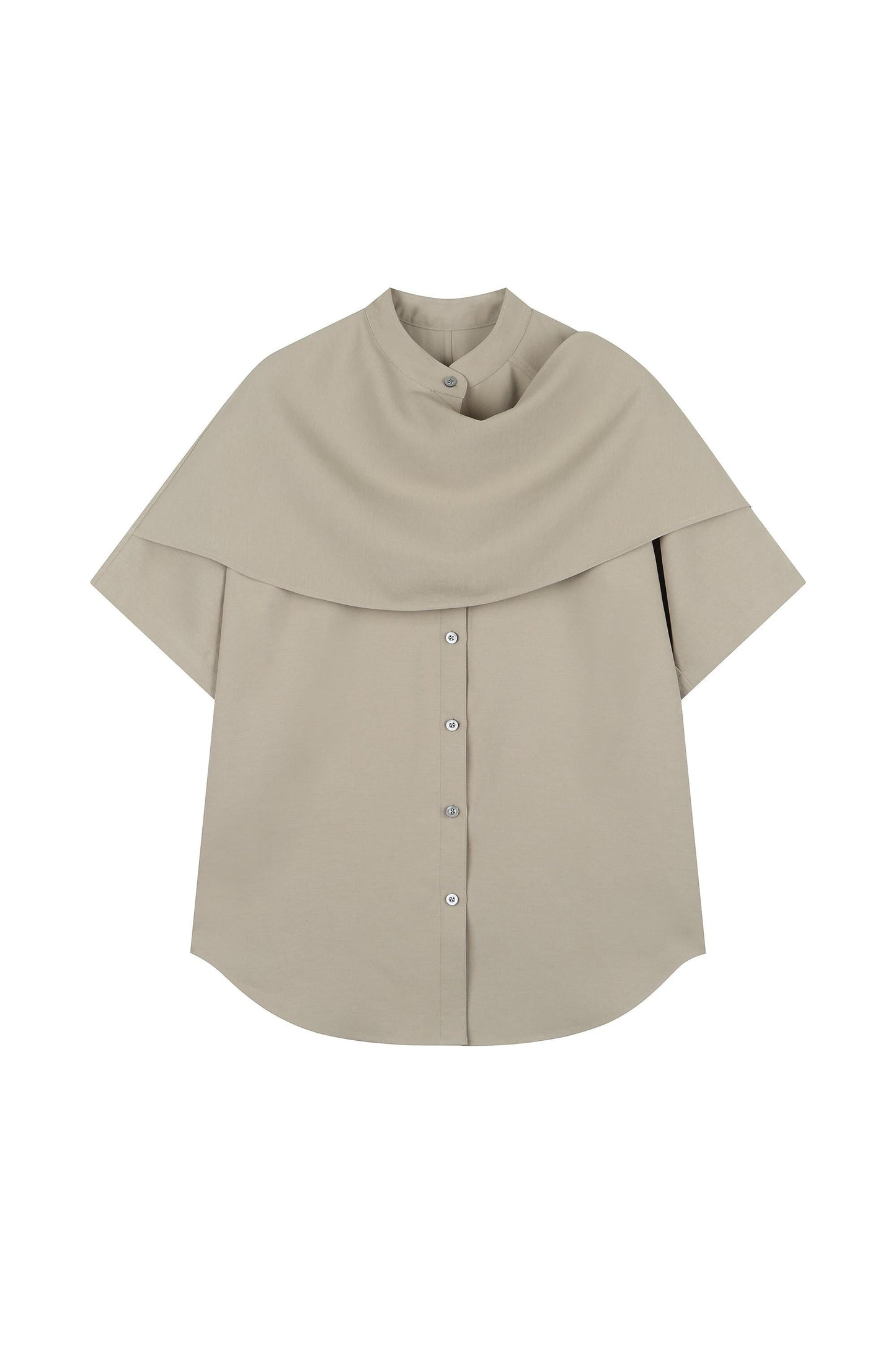 Fluid Drapery Shirt