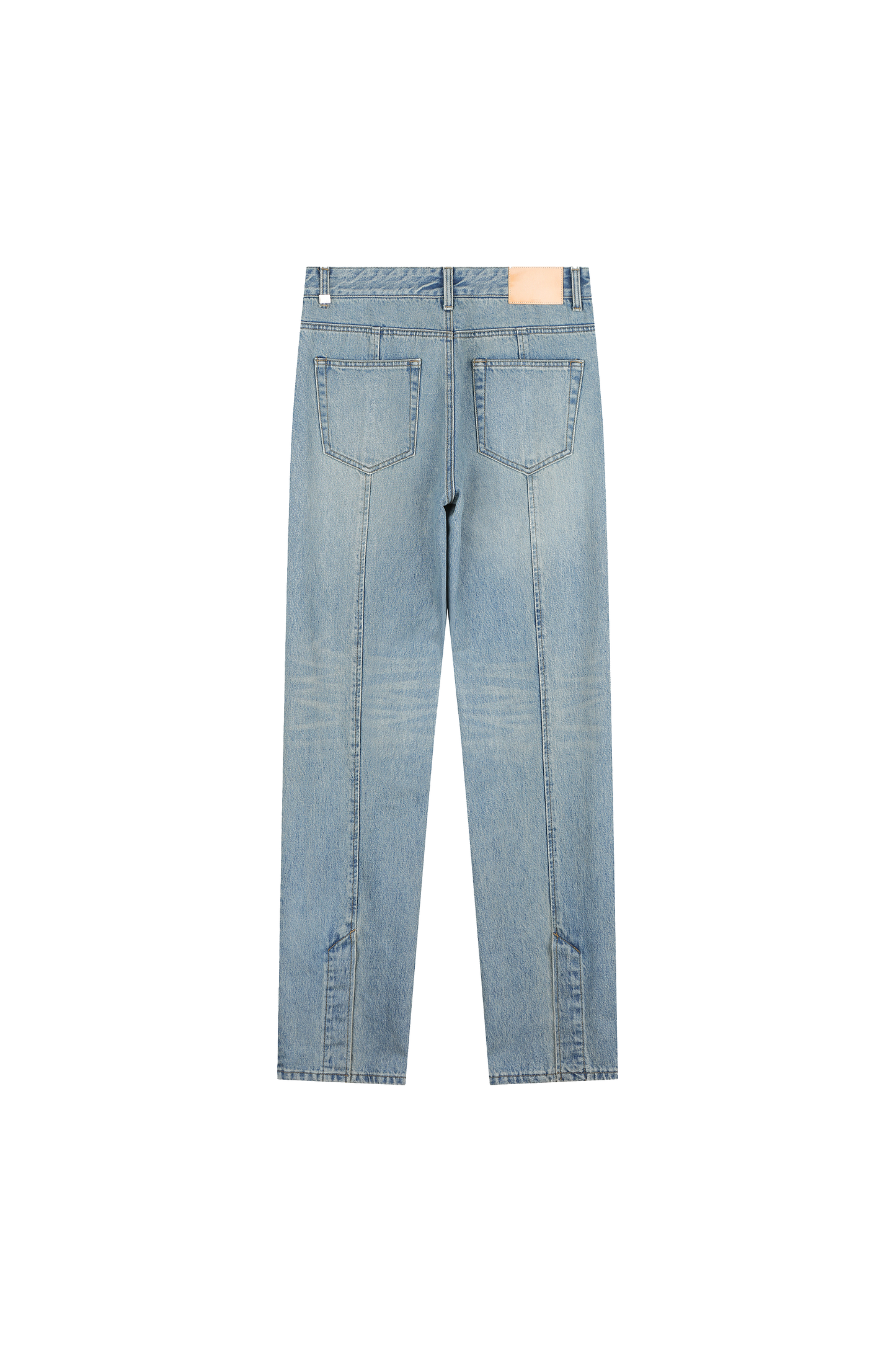 Slim Slit Denim Pants