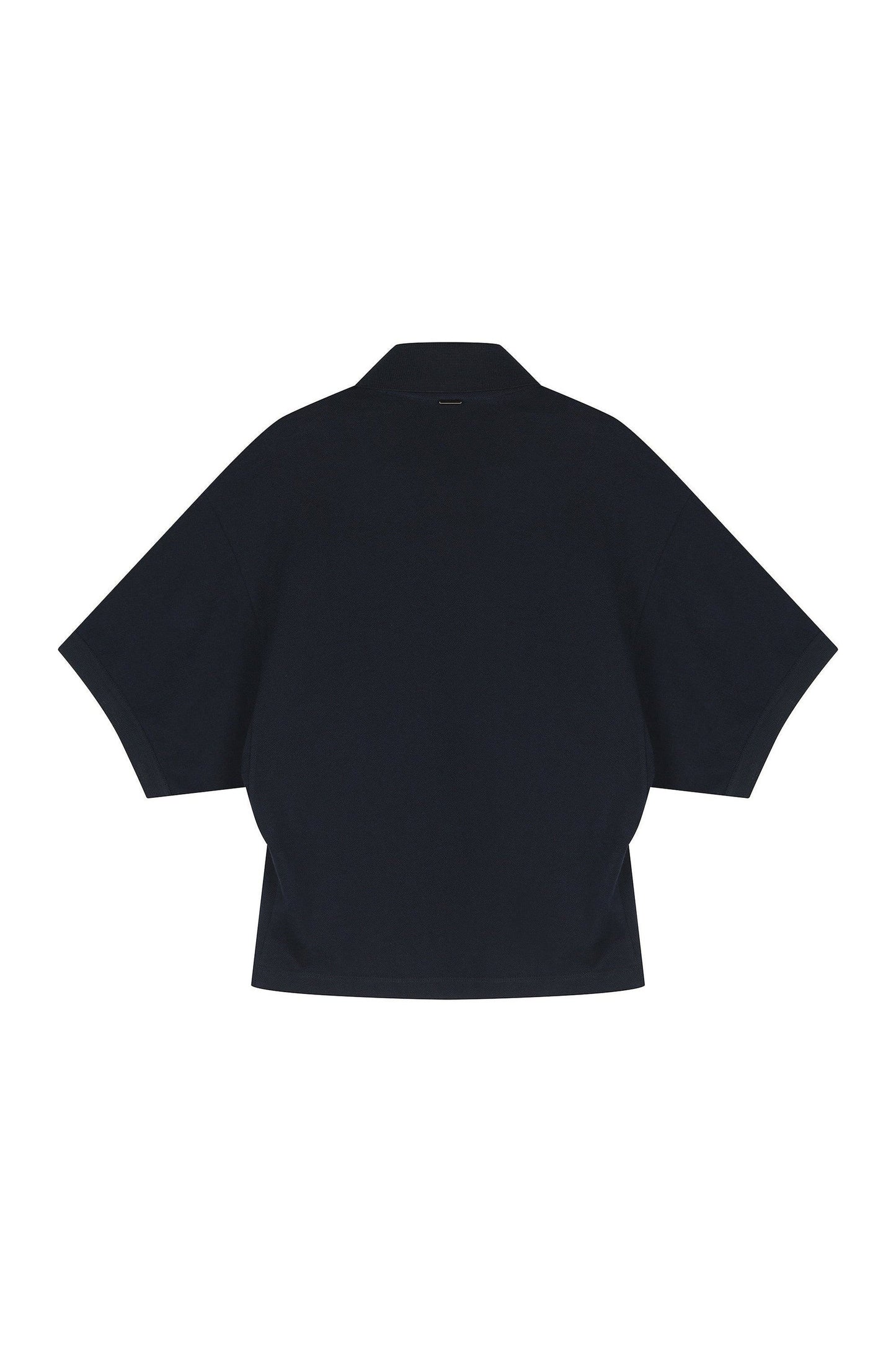 Asymmetric Pique Polo T-Shirt System