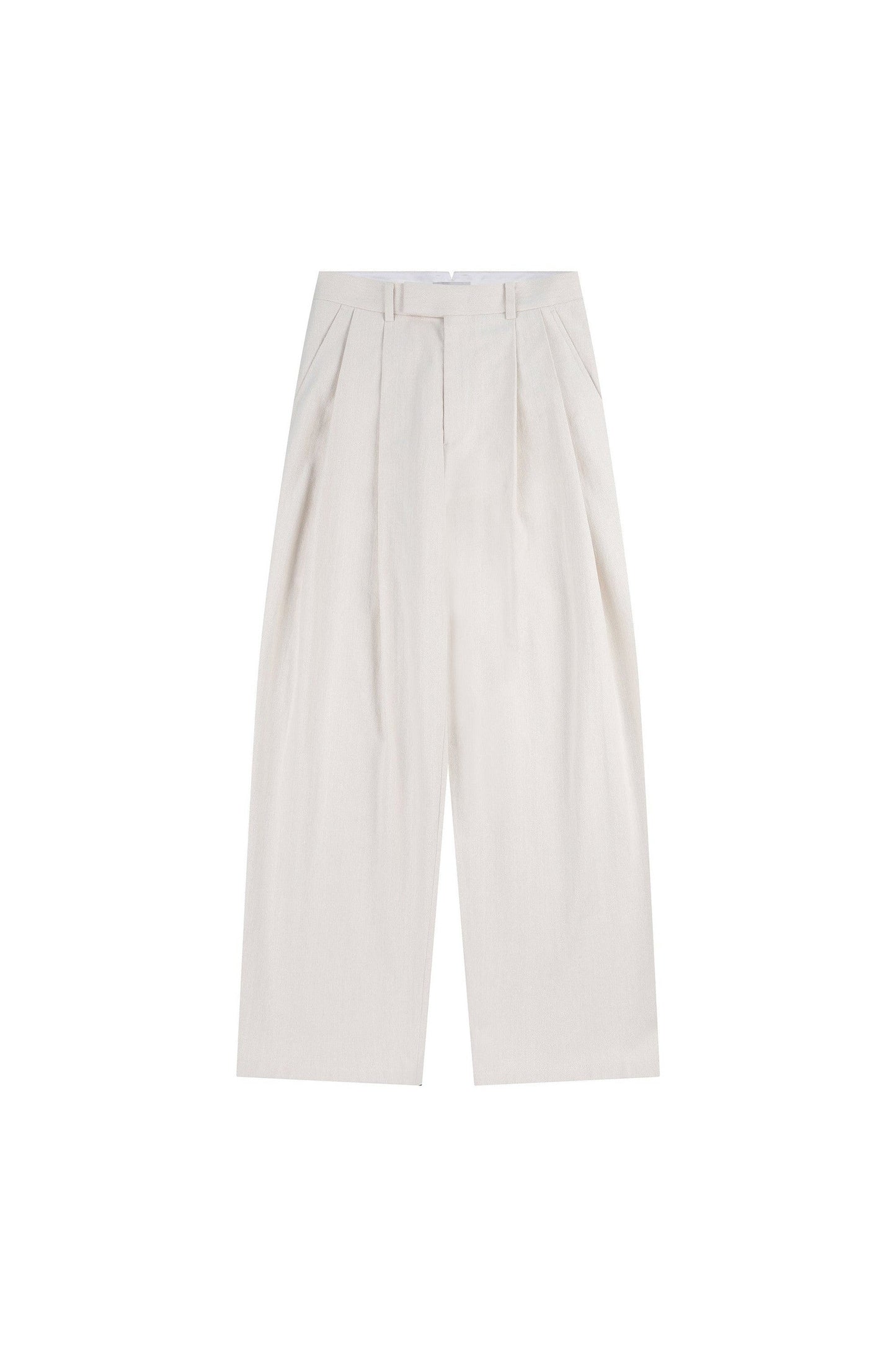 Cotton Twill Two Tuck Wide Pants System