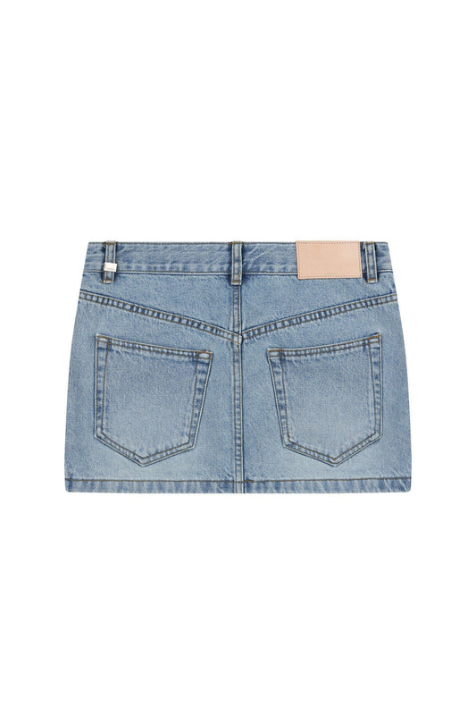 Denim Biker Skirt System