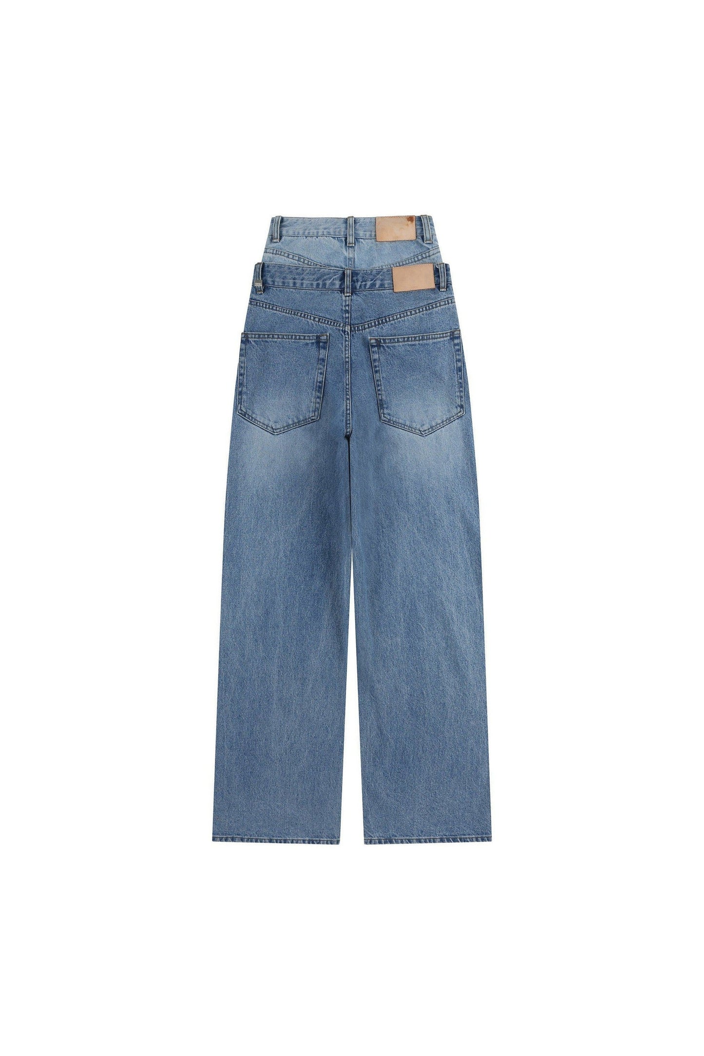 Double Waisted Denim Pants System