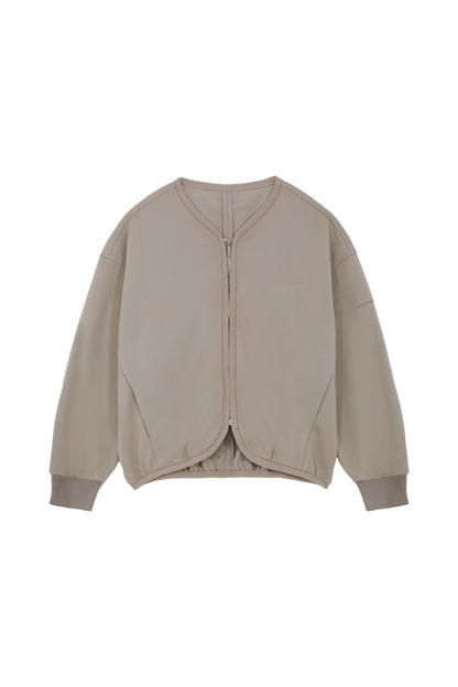 Essential Lined Zip-Up Sweat Jumper