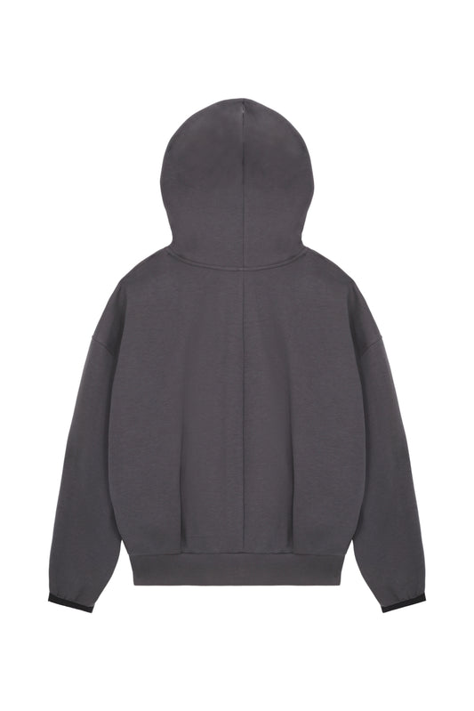 Essential Lined Hood Zip-Up Sweat Jumper