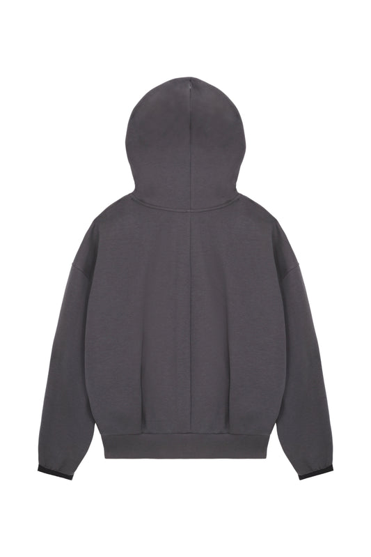 Essential Lined Hood Zip-Up Sweat Jumper