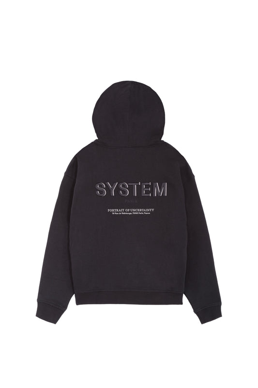 Logo Embroidery Hooded Sweatshirt