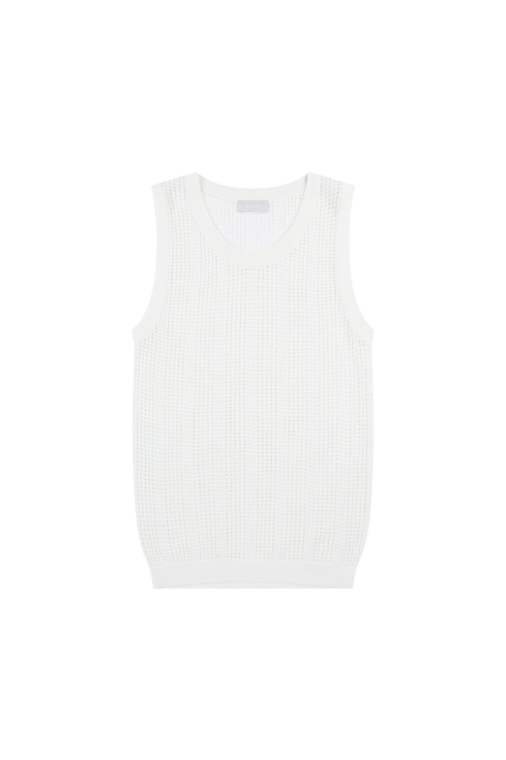 Mesh Knit Tank Top