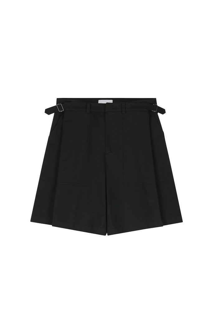 Cotton Bermuda Pants