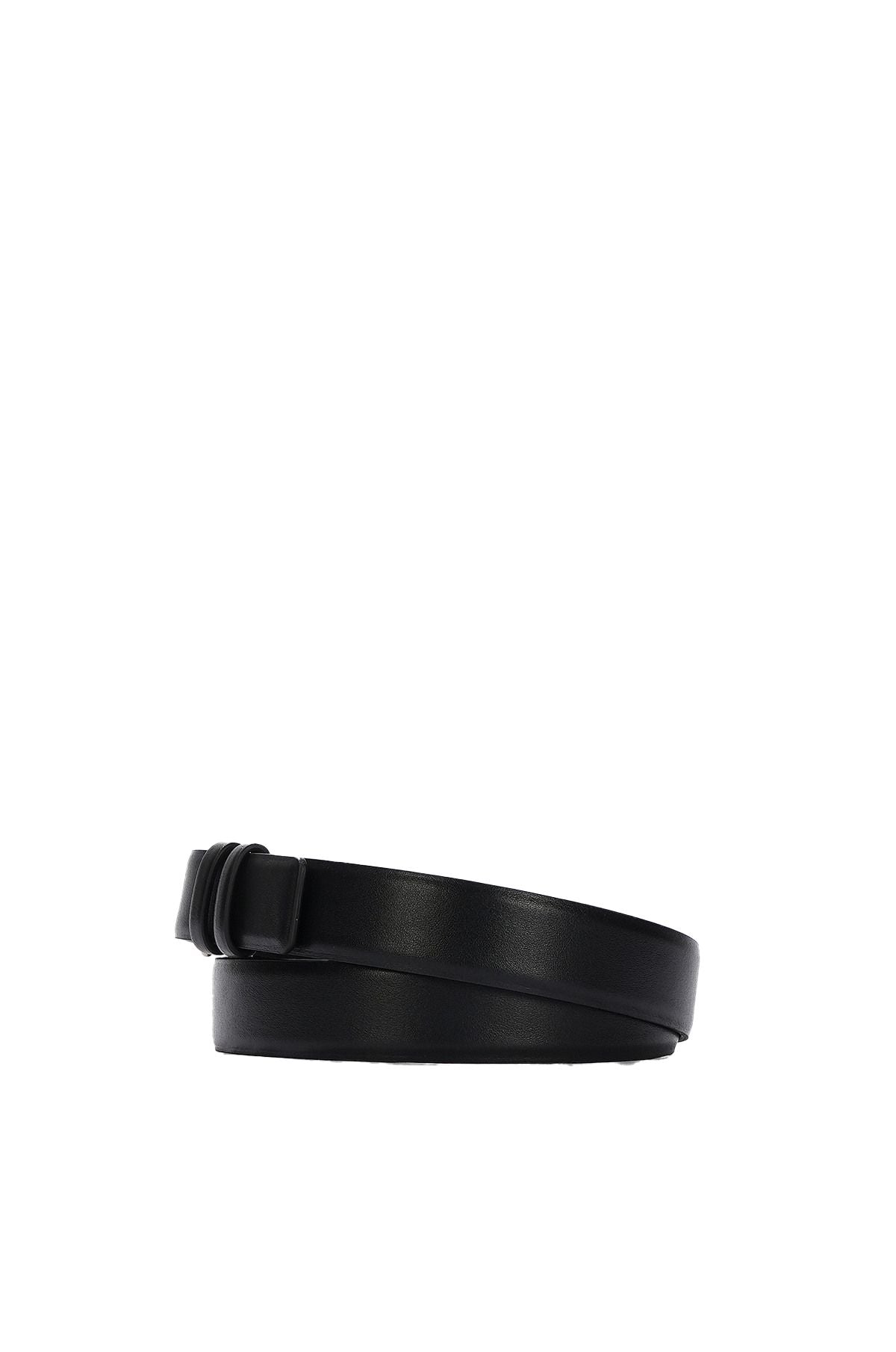 Classic Leather Square Buckle Belt