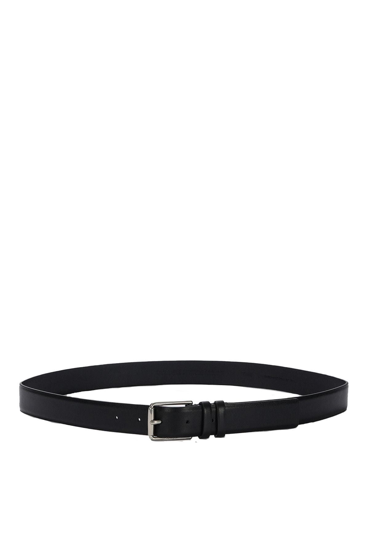 Classic Leather Square Buckle Belt