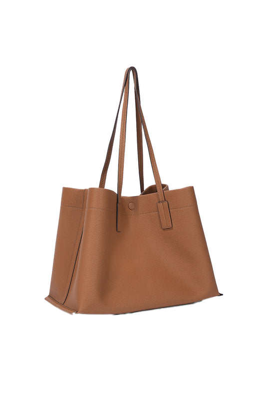 Sienna Versatile Leather Tote Bag