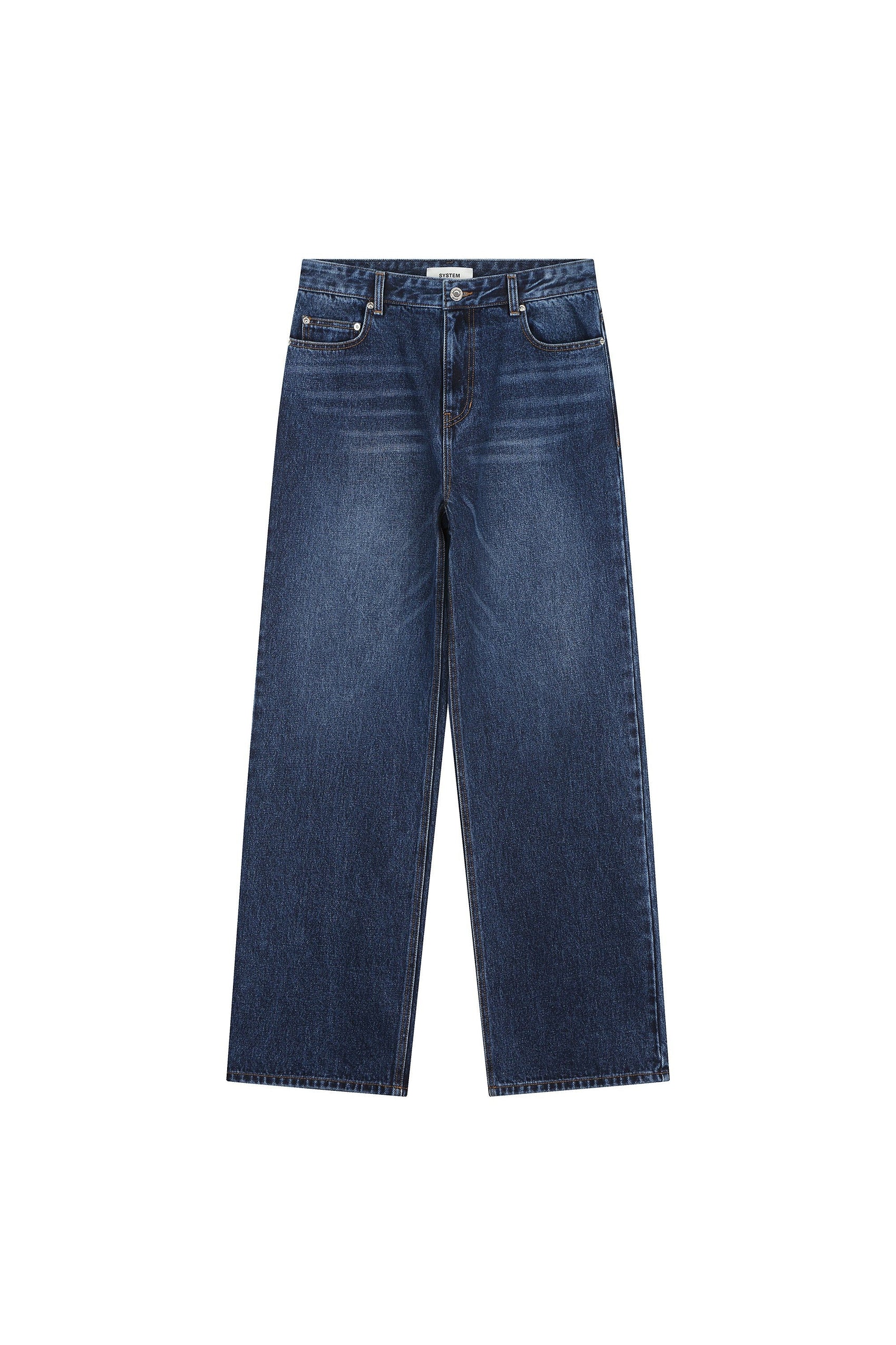 Essential Wide Denim Pants