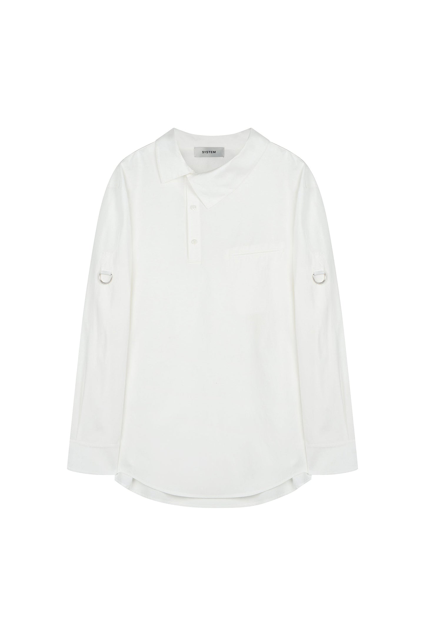 Overlapped Neck Side Opening Shirts