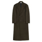 Peaked Lapel Double Coat