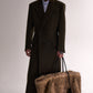 Peaked Lapel Double Coat