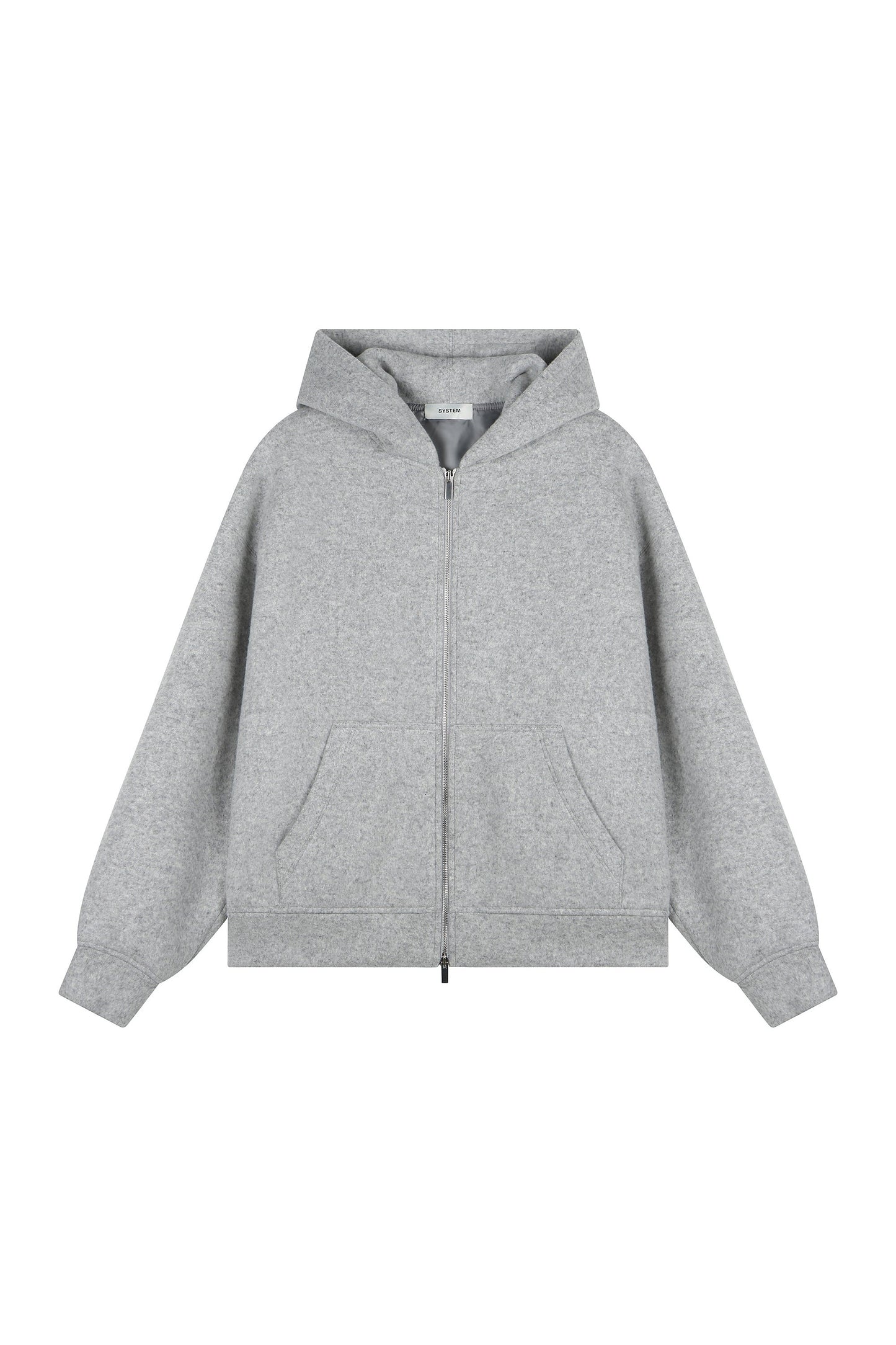 Hood Zip-Up Sweatshirt