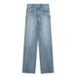 Straight Slim Bootscut Denim Pants