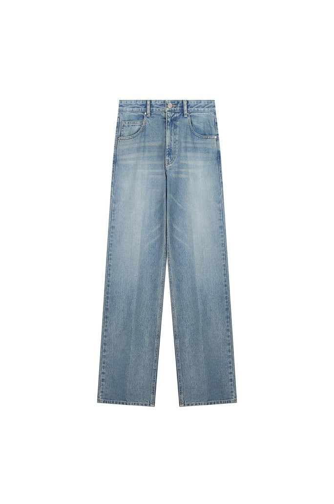 Straight Slim Bootscut Denim Pants