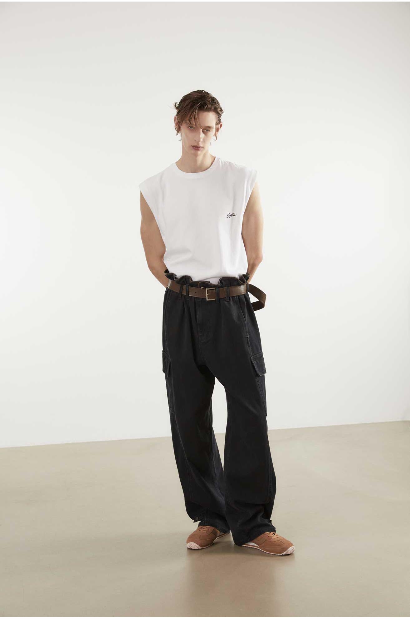 Cotton Binded Cargo Pants