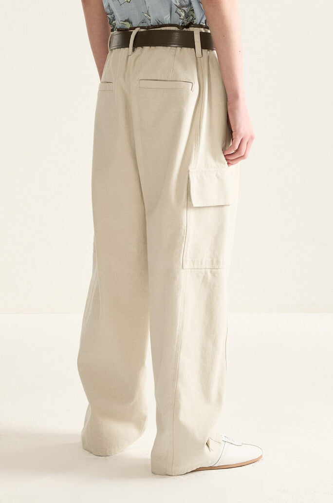 Cotton Binded Cargo Pants