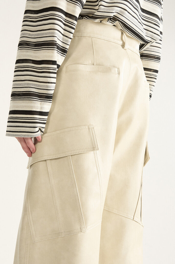 Coated Cargo Pants – System