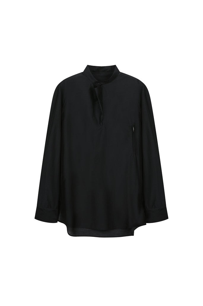 Zip Pocket Pullover Shirt