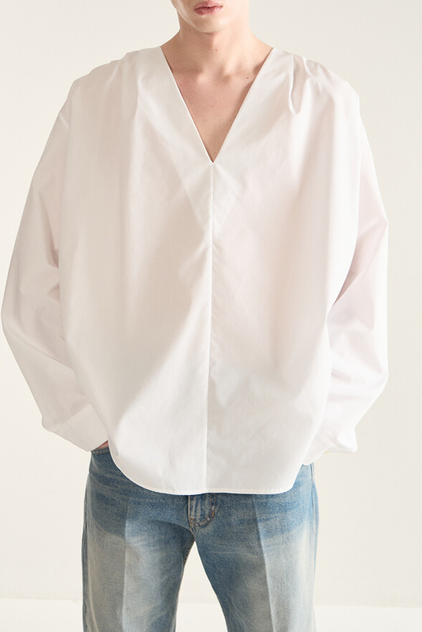 V-Neck Pullover Shirt